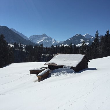 Winterwanderung in der Schwende