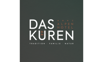A logo of the alpine hotel "Das Kuren". It emphasizes tradition, family, and nature. | © Alpenhotel Das Küren Logo