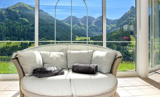 Liege-Insel mit herrlichem Panoramablick