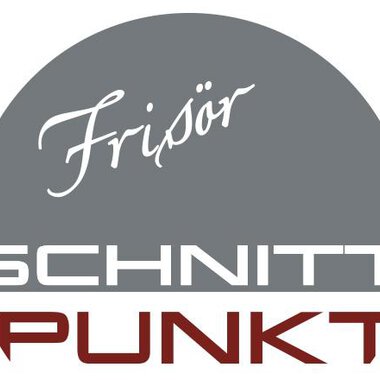 A minimalist logo for a hair salon called "Schnitt Punkt". It features the lettering in an elegant and modern font. | © Frisör Schnittpunkt | Ingrid Frick