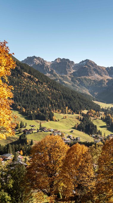 © Kleinwalsertal Tourismus eGen • Fotograf: Dominik Berchthold