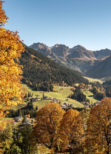 © Kleinwalsertal Tourismus eGen • Fotograf: Dominik Berchthold